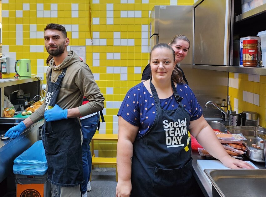  Dussmann Wien kocht für Obdachlose. | © Dussmann