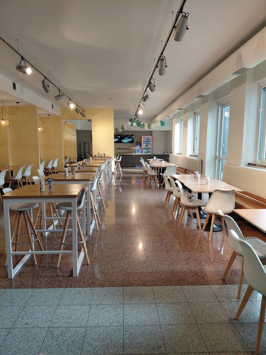 Bild 2: neues Betriebsrestaurant zur Jausnerei, Wien, Gastraum | © Dussmann