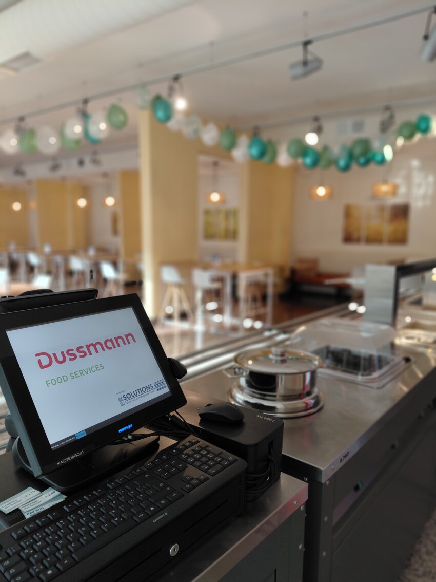 Bild 3: neues Betriebsrestaurant zur Jausnerei, Wien, Kassa | © Dussmann
